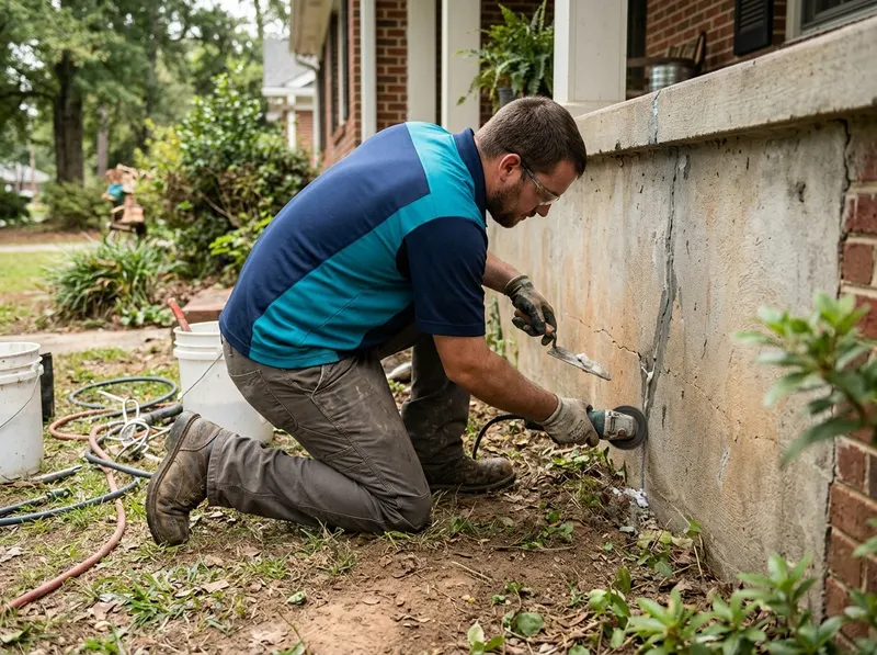 Foundation Crack Repair in Macon, GA