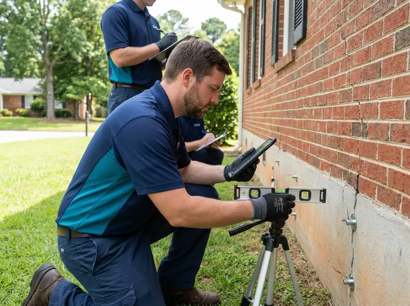 Foundation Settlement Monitoring in Macon, GA